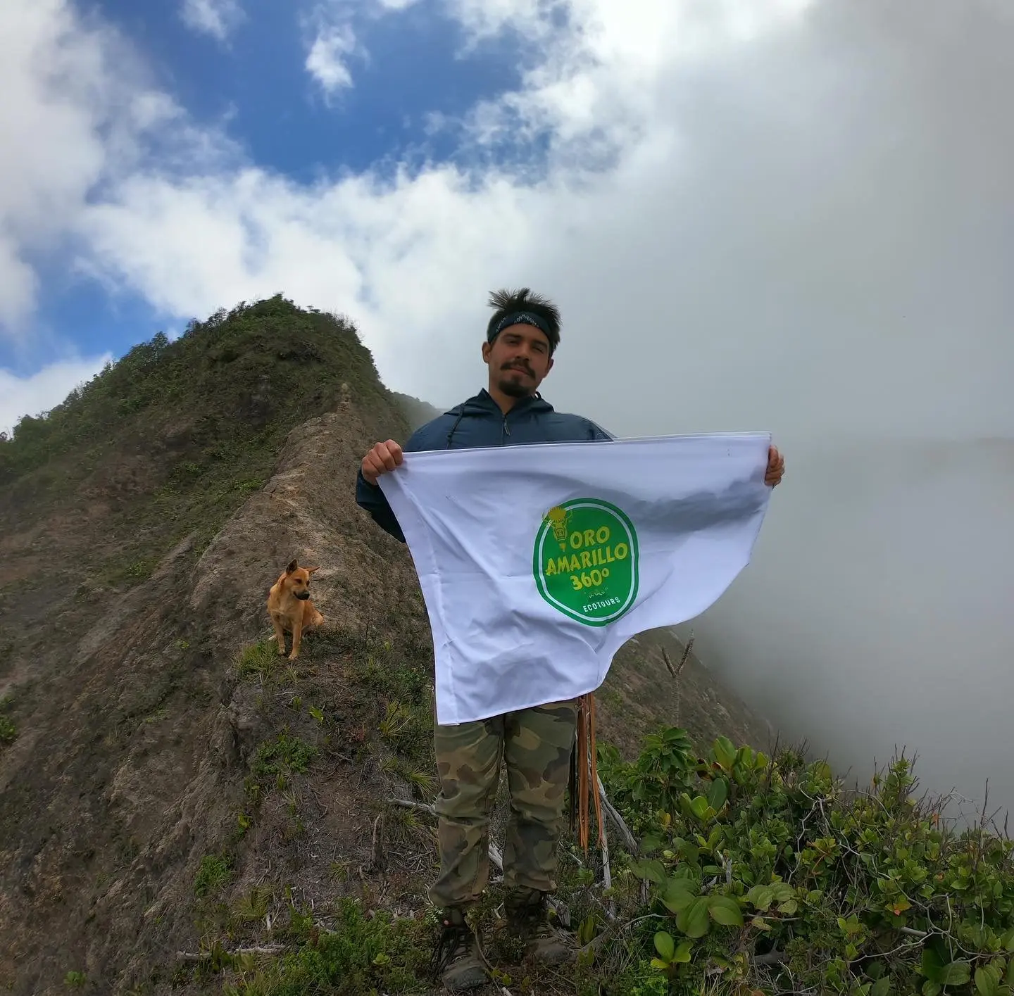 Keneth Ugalde, local guide and trail opener at Ecotours Toro Amarillo 360, Bajos del Toro, Costa Rica